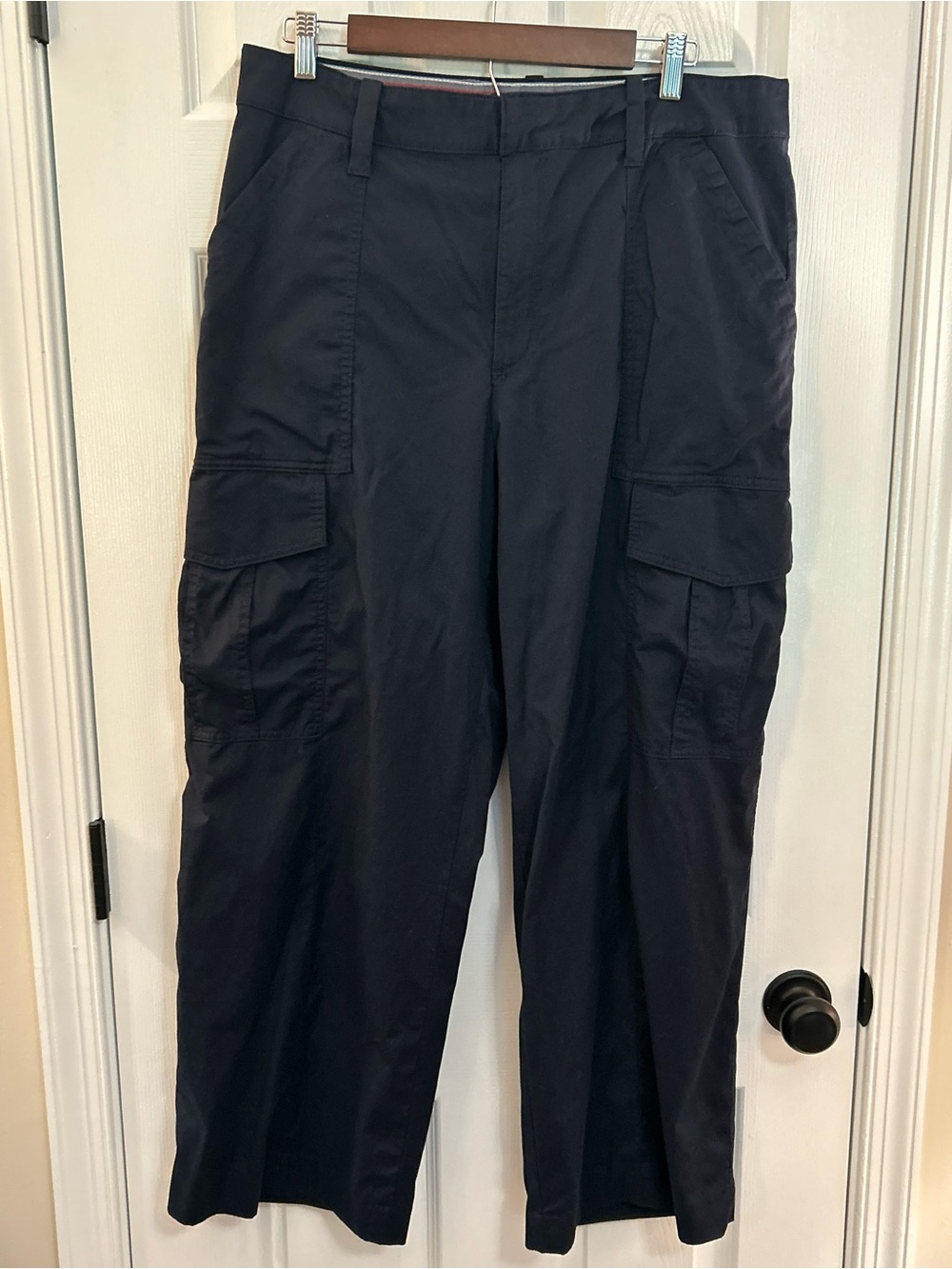 Tommy Hilfiger Women’s Size 14 Navy Blue Cargo Utility Pants